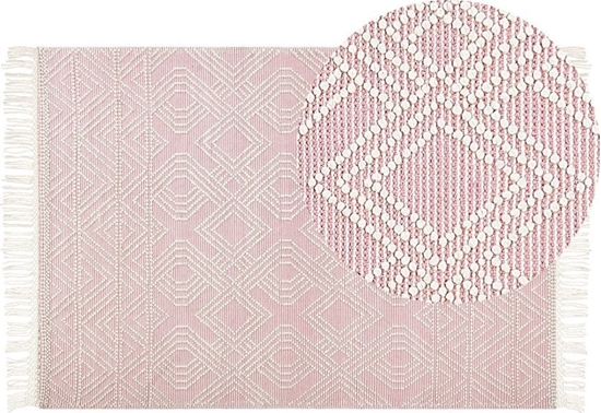 Picture of Beliani Dywan 160 x 230 cm róowy ADANA