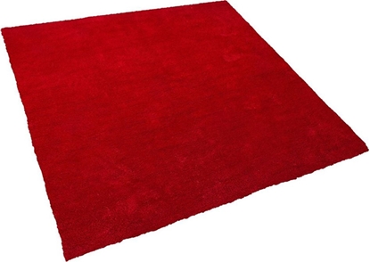 Изображение Beliani Dywan 200 x 200 cm czerwony DEMRE