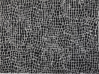 Attēls no Beliani Dywan 300 x 400 cm czarno-biay PUNGE