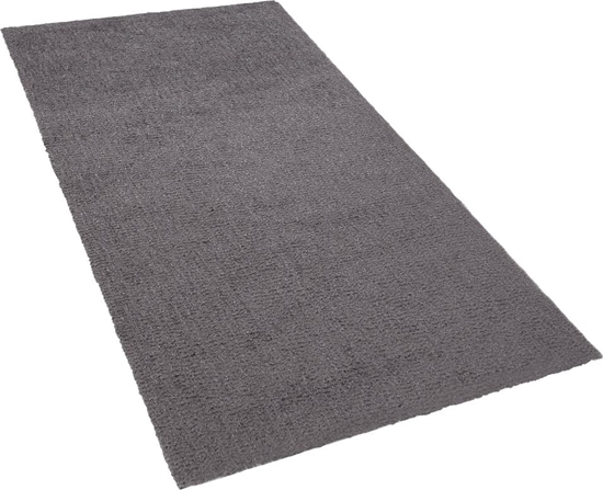 Изображение Beliani Dywan 80 x 150 cm ciemnoszary DEMRE
