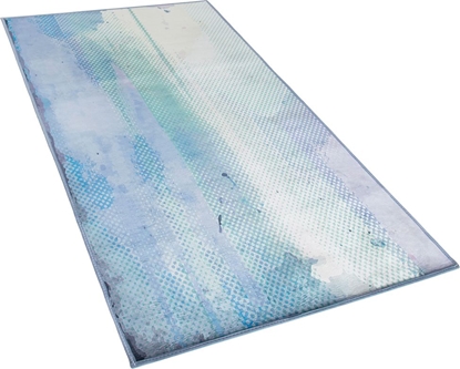 Изображение Beliani Dywan 80 x 150 cm niebiesko-zielony SUSUZ