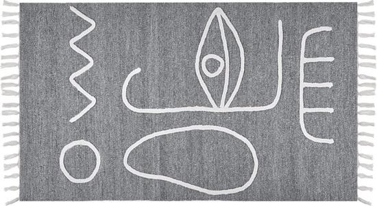 Picture of Beliani Dywan 80 x 150 cm szary YAVU