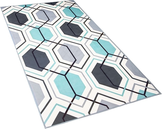 Изображение Beliani Dywan 80 x 150 cm wielokolorowy GIRESUN