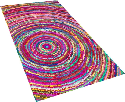 Изображение Beliani Dywan 80 x 150 cm wielokolorowy MALATYA