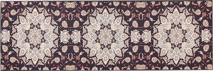 Изображение Beliani Dywan 80 x 240 cm czarno-beowy ARITAS