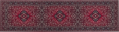 Attēls no Beliani Dywan 80 x 300 cm czerwony VADKADAM!