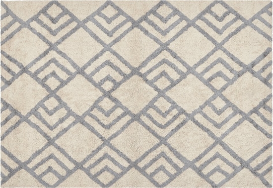 Picture of Beliani Dywan baweniany 140 x 200 cm beowo-szary NEVSEHIR!