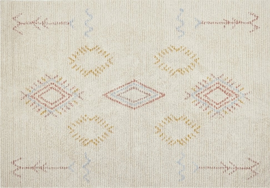 Изображение Beliani Dywan baweniany 160 x 230 cm beowy BETTIAH!