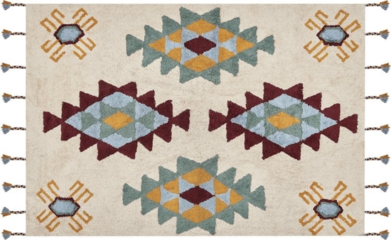 Picture of Beliani Dywan baweniany 160 x 230 cm wielokolorowy DUZCE!