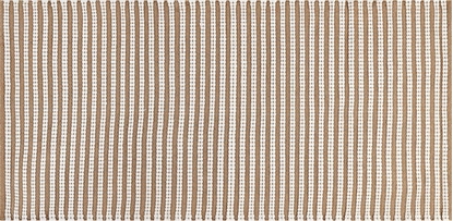 Attēls no Beliani Dywan baweniany 80 x 150 cm biay z brzowym SOFULU