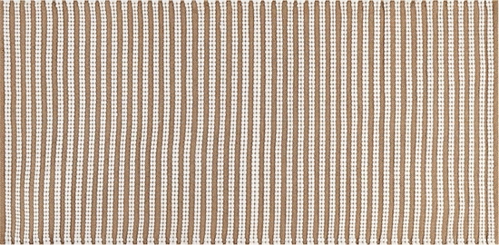 Picture of Beliani Dywan baweniany 80 x 150 cm biay z brzowym SOFULU