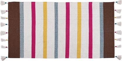 Attēls no Beliani Dywan baweniany 80 x 150 cm wielokolorowy HISARLI!
