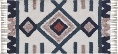 Attēls no Beliani Dywan baweniany 80 x 150 cm wielokolorowy KOZLU!