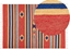 Picture of Beliani Dywan baweniany kilim 140 x 200 cm wielokolorowy HATIS