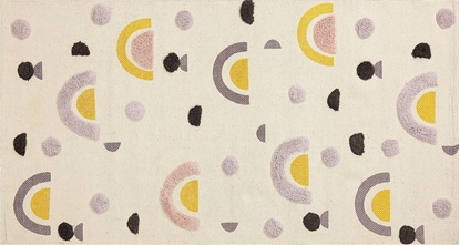 Attēls no Beliani Dywan dziecicy baweniany 80 x 150 cm wielokolorowy CURUP