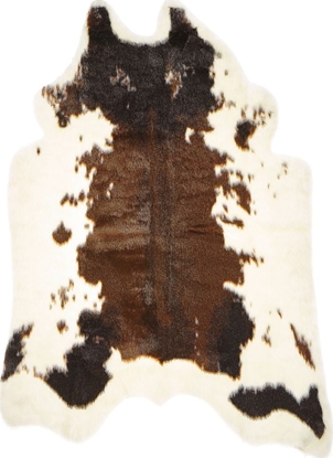 Attēls no Beliani Dywan ekoskóra brzowy 60 x 90 cm NAMBUNG