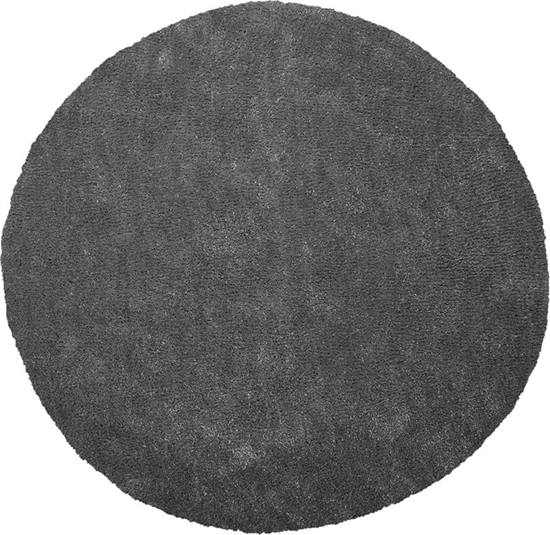 Picture of Beliani Dywan okrgy 140 cm ciemnoszary DEMRE