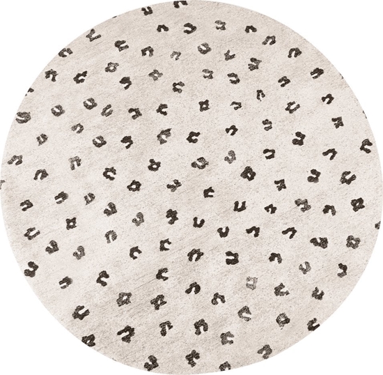 Picture of Beliani Dywan okrgy baweniany  140 cm beowy AFIS
