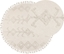 Attēls no Beliani Dywan okrgy baweniany ø 140 cm beowy HARRAN