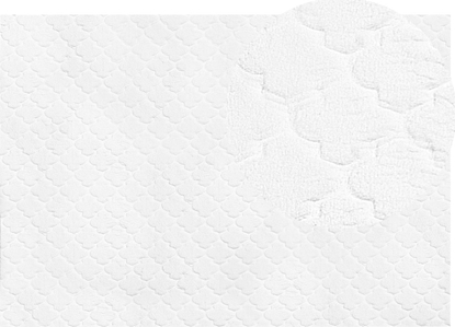 Attēls no Beliani Dywan sztuczne futro królika 160 x 230 cm biay GHARO