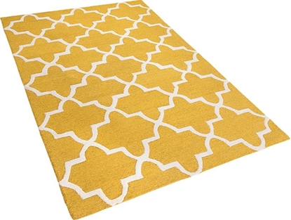 Attēls no Beliani Dywan weniany 140 x 200 cm óty SILVAN