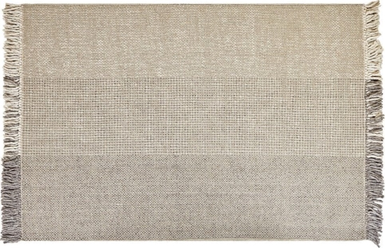 Изображение Beliani Dywan weniany 140 x 200 cm szary TEKELER