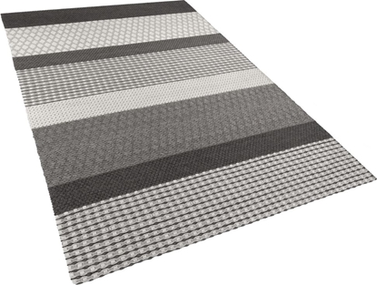 Attēls no Beliani Dywan weniany 140 x 200 cm szary ZEYNE