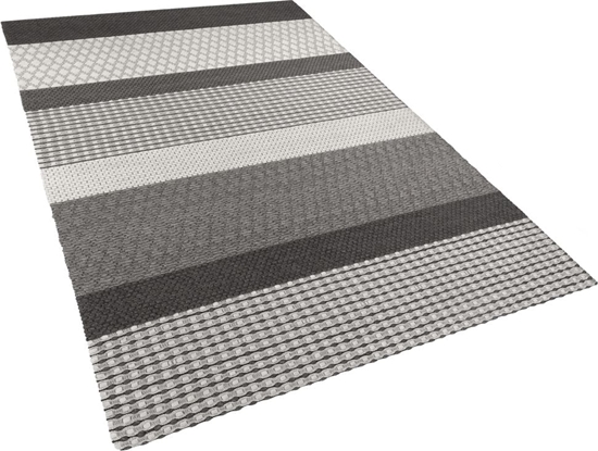 Picture of Beliani Dywan weniany 140 x 200 cm szary ZEYNE