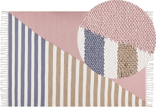 Изображение Beliani Dywan weniany 140 x 200 cm wielokolorowy ENGIZ