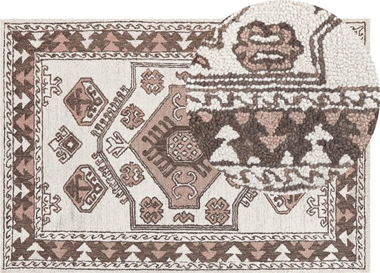 Изображение Beliani Dywan weniany 140 x 200 cm wielokolorowy TOMARZA!