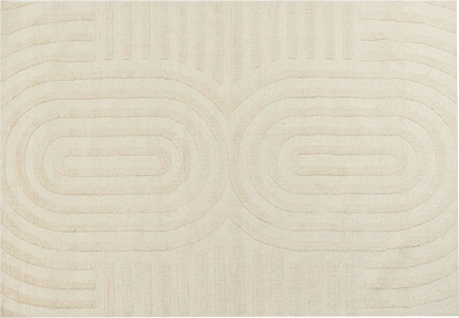 Attēls no Beliani Dywan weniany 160 x 230 cm beowy MASTUNG