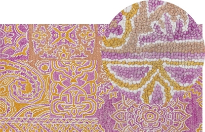 Attēls no Beliani Dywan Weniany 80 X 150 Cm Wielokolorowy Avanos!