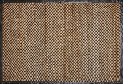 Attēls no Beliani Dywan z juty 140 x 200 cm czarno-beowy GERCE