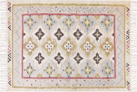 Изображение Beliani Dywan z juty 140 x 200 cm wielokolorowy TERKOS