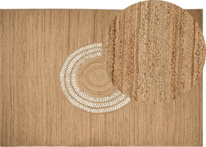 Attēls no Beliani Dywan z juty 160 x 230 cm beowy BOGAZOREN