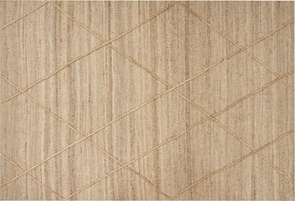 Attēls no Beliani Dywan z juty 160 x 230 cm beowy YUVACIK