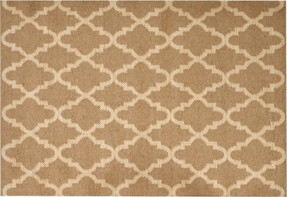 Attēls no Beliani Dywan z juty 160 x 230 cm beowy MERMER