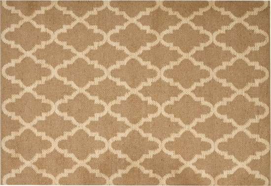 Изображение Beliani Dywan z juty 160 x 230 cm beowy MERMER