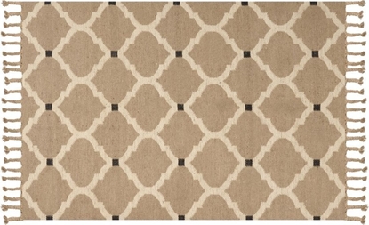 Attēls no Beliani Dywan z juty 160 x 230 cm beowy ORENCIK