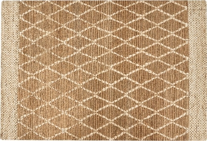 Attēls no Beliani Dywan z juty 160 x 230 cm beowy ZORAVA