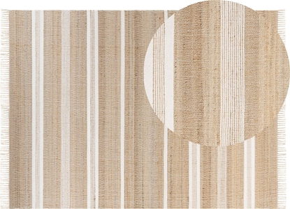Attēls no Beliani Dywan z juty 160 x 230 cm beowo-biay TALPUR