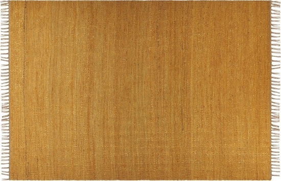 Picture of Beliani Dywan z juty 160 x 230 cm musztardowy LUNIA