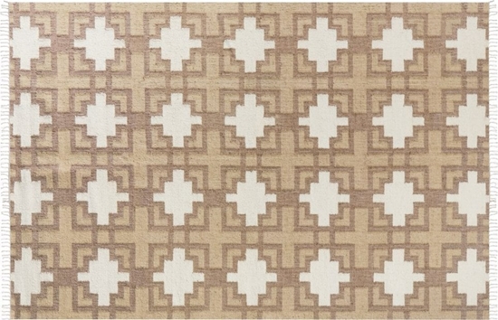 Изображение Beliani Dywan z juty 200 x 300 cm beowy KONURTAY