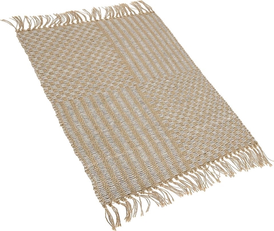 Picture of Beliani Dywan z juty 50 x 80 cm beowy ADABAG