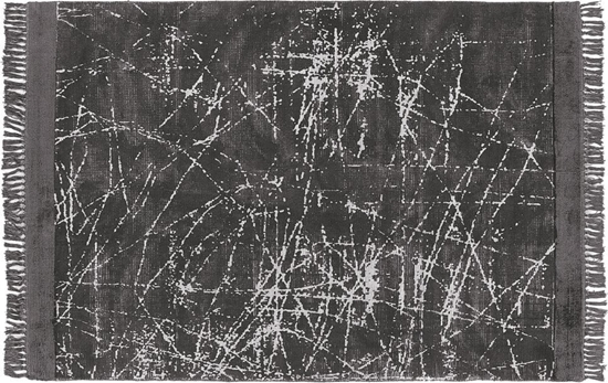 Picture of Beliani Dywan z wiskozy 160 x 230 cm ciemnoszary HANLI!