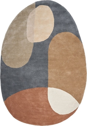 Picture of Beliani Dywan z wiskozy 160 x 230 cm wielokolorowy KAFAR