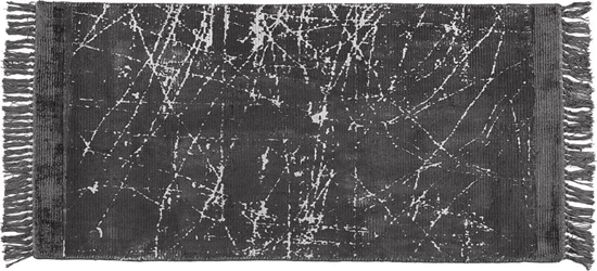 Picture of Beliani Dywan z wiskozy 80 x 150 cm ciemnoszary HANLI!