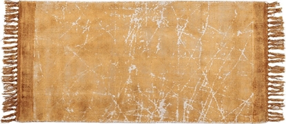Attēls no Beliani Dywan z wiskozy 80 x 150 cm pomaraczowy HANLI!