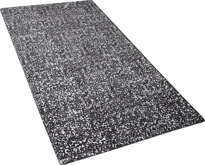 Attēls no Beliani Dywan z wiskozy 80 x 150 cm szaro-srebrny ESEL