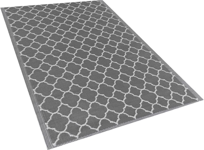 Attēls no Beliani Dywan zewntrzny 120 x 180 cm szary SURAT